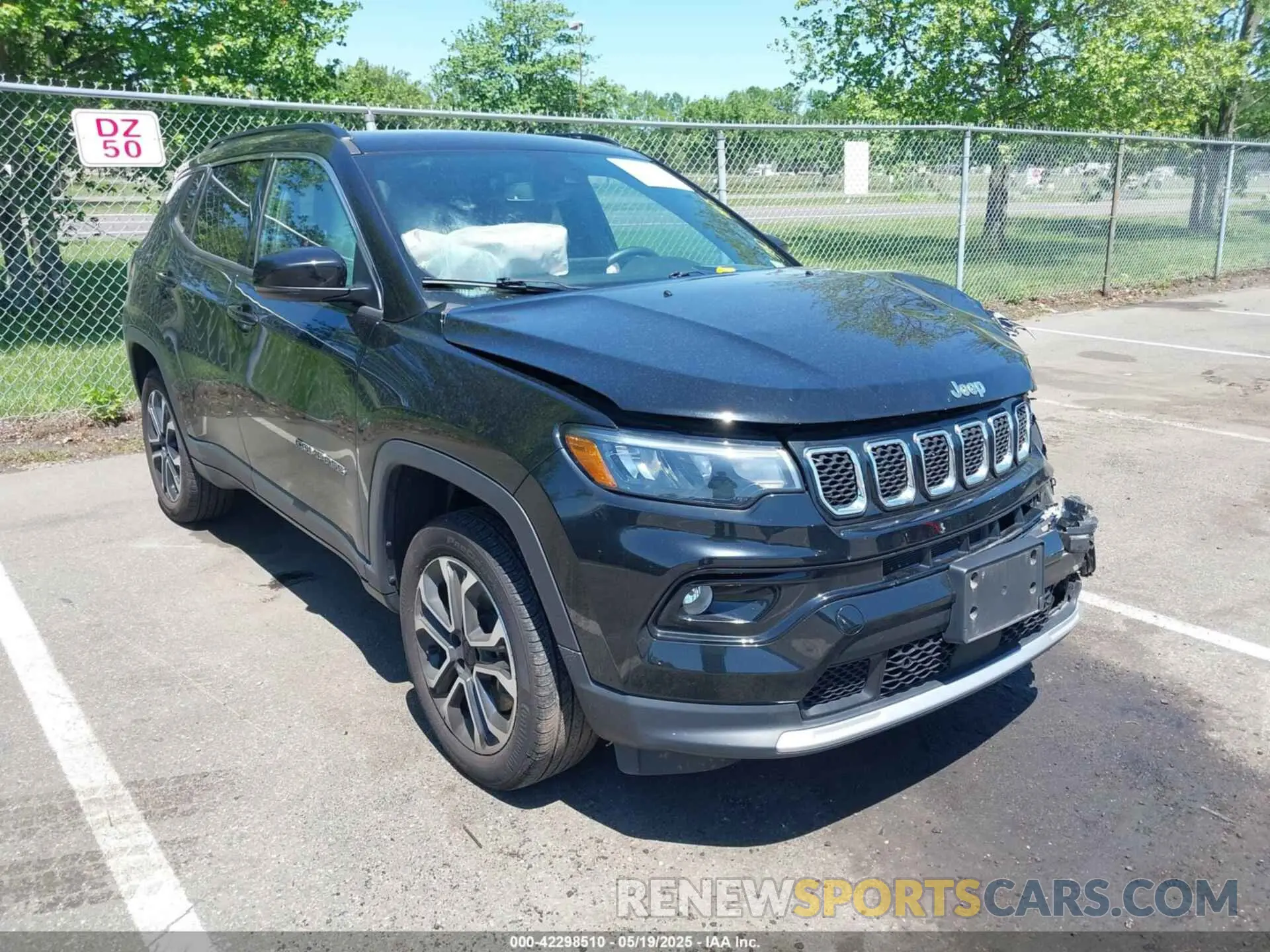 1 Photograph of a damaged car 3C4NJDCN4PT521446 JEEP COMPASS 2023