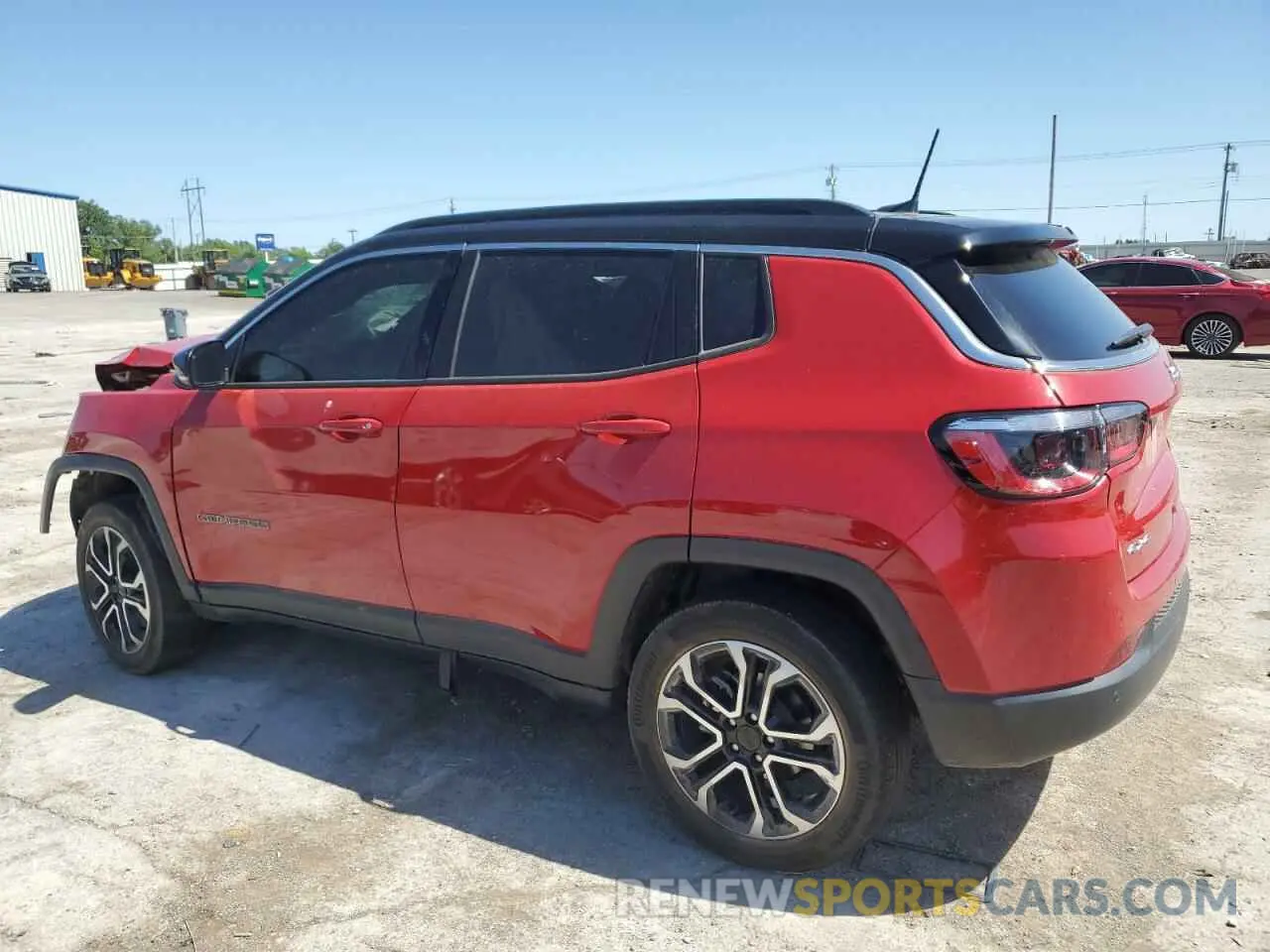 2 Photograph of a damaged car 3C4NJDCN4PT545763 JEEP COMPASS 2023