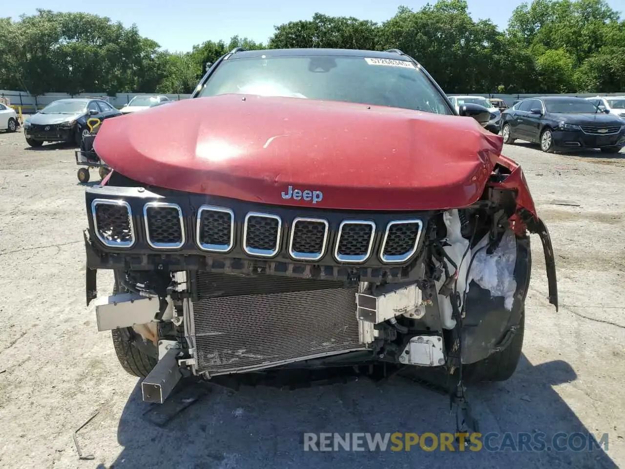 5 Photograph of a damaged car 3C4NJDCN4PT545763 JEEP COMPASS 2023