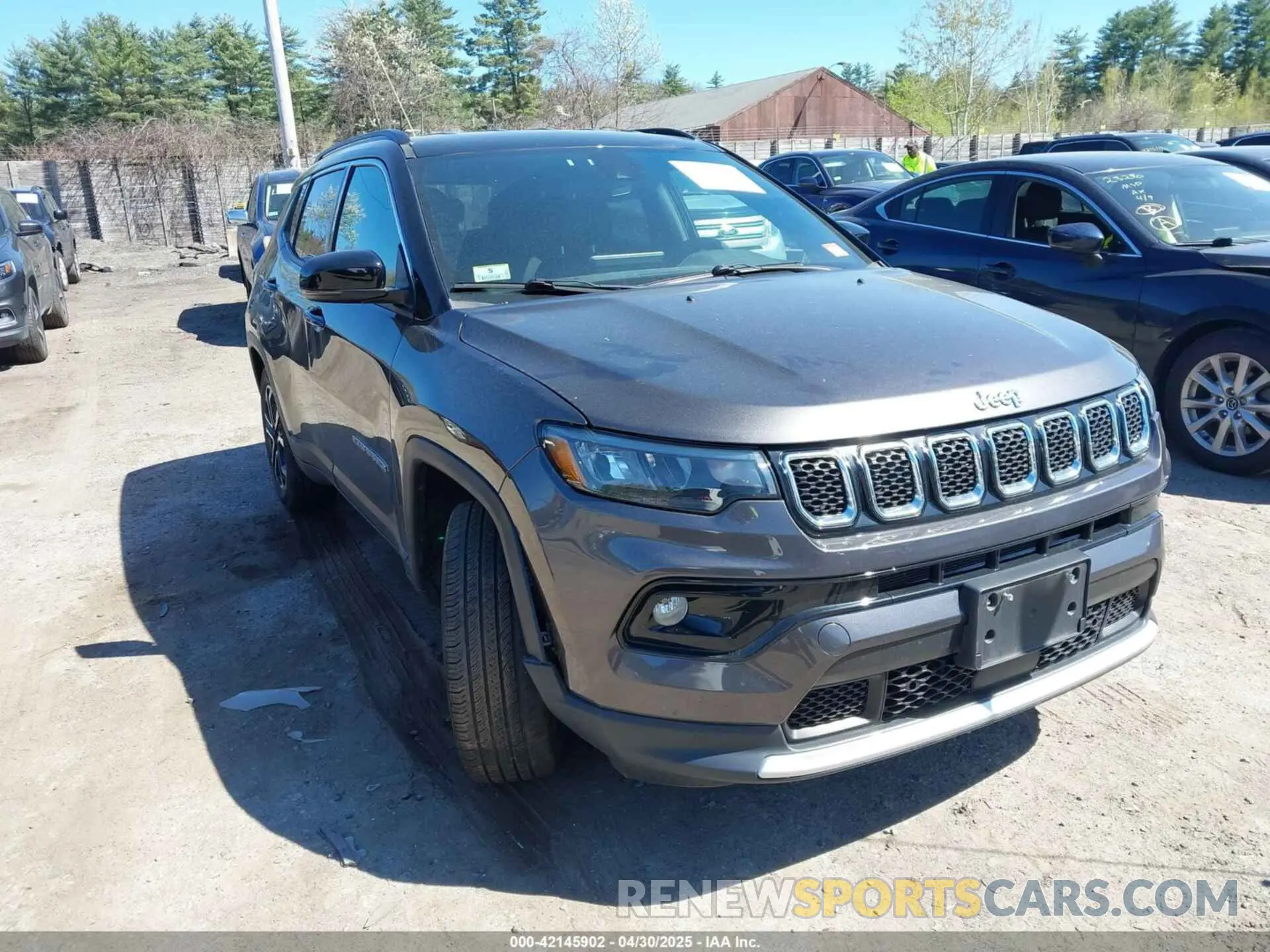 1 Photograph of a damaged car 3C4NJDCN5PT505787 JEEP COMPASS 2023
