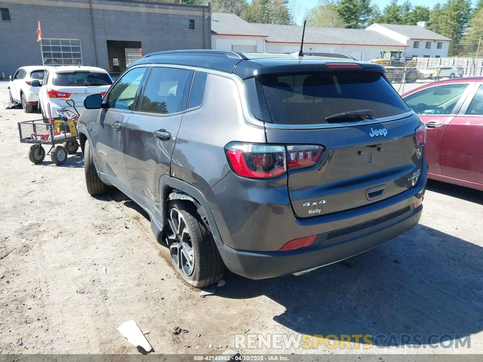 3 Photograph of a damaged car 3C4NJDCN5PT505787 JEEP COMPASS 2023