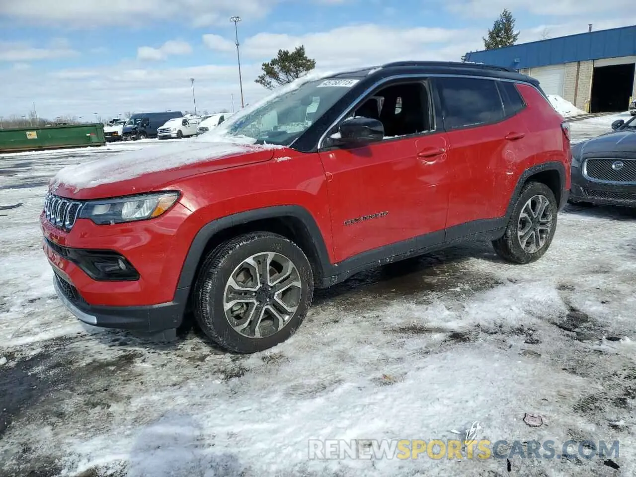 1 Photograph of a damaged car 3C4NJDCN5PT549076 JEEP COMPASS 2023