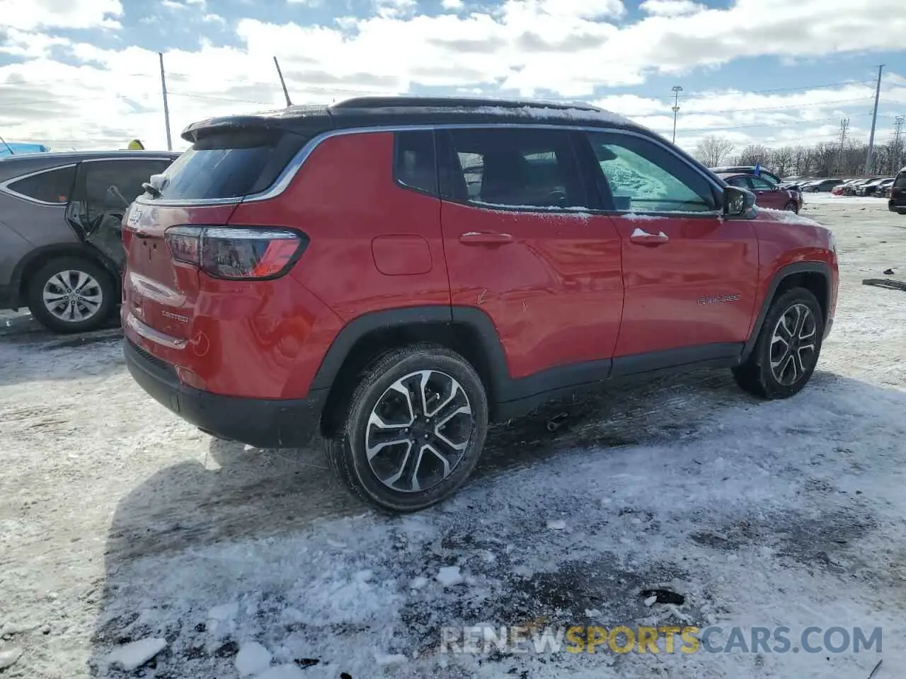 3 Photograph of a damaged car 3C4NJDCN5PT549076 JEEP COMPASS 2023