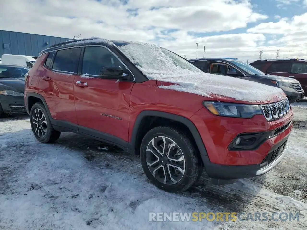 4 Photograph of a damaged car 3C4NJDCN5PT549076 JEEP COMPASS 2023