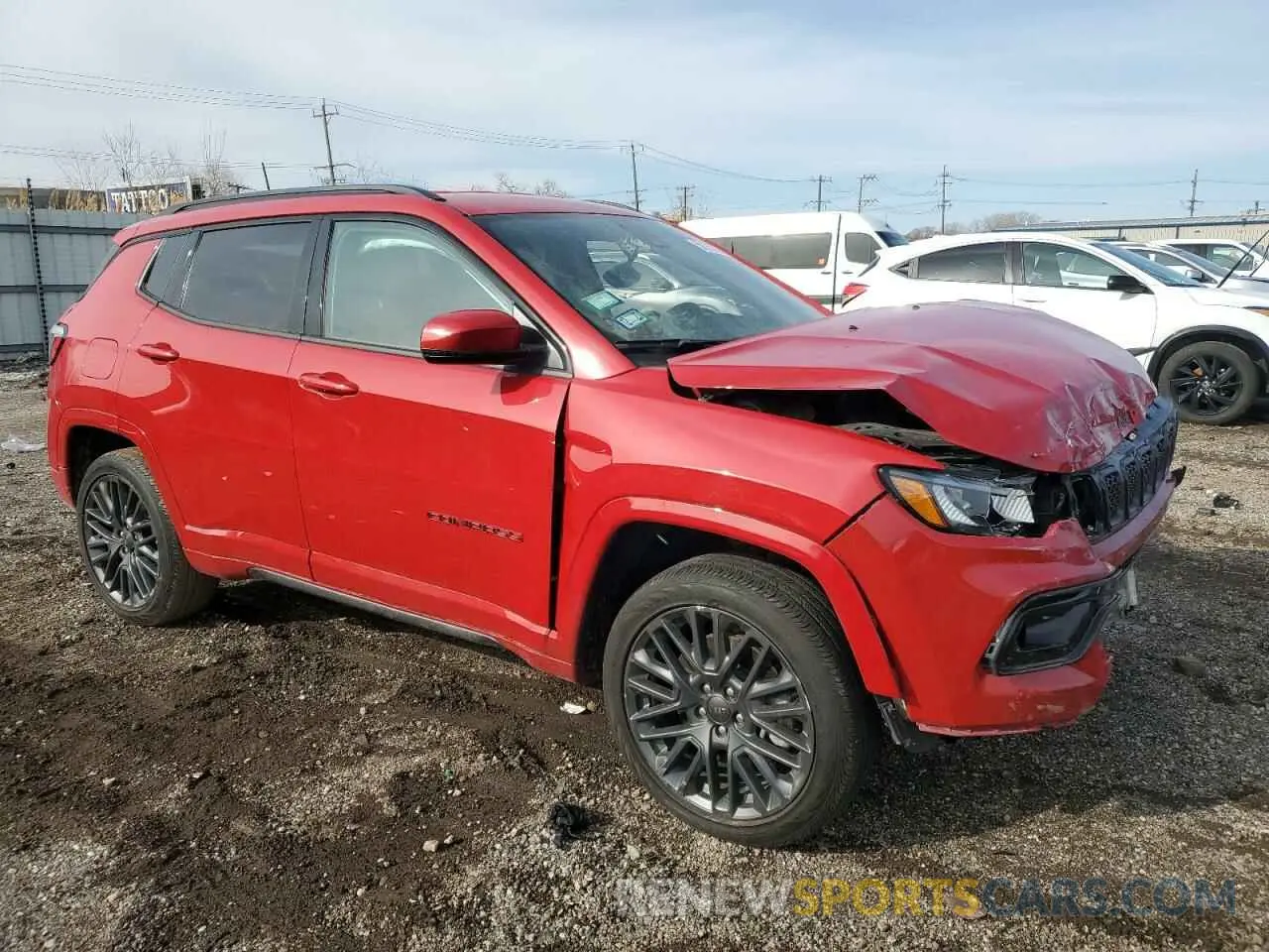 4 Photograph of a damaged car 3C4NJDCN6PT539530 JEEP COMPASS 2023