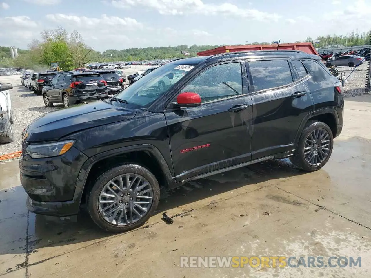 1 Photograph of a damaged car 3C4NJDCN7PT500686 JEEP COMPASS 2023