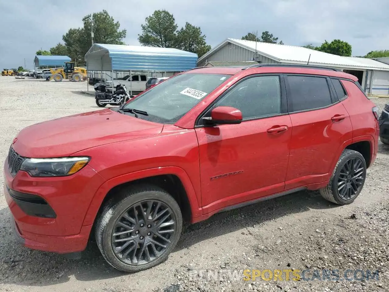 1 Photograph of a damaged car 3C4NJDCN7PT500848 JEEP COMPASS 2023