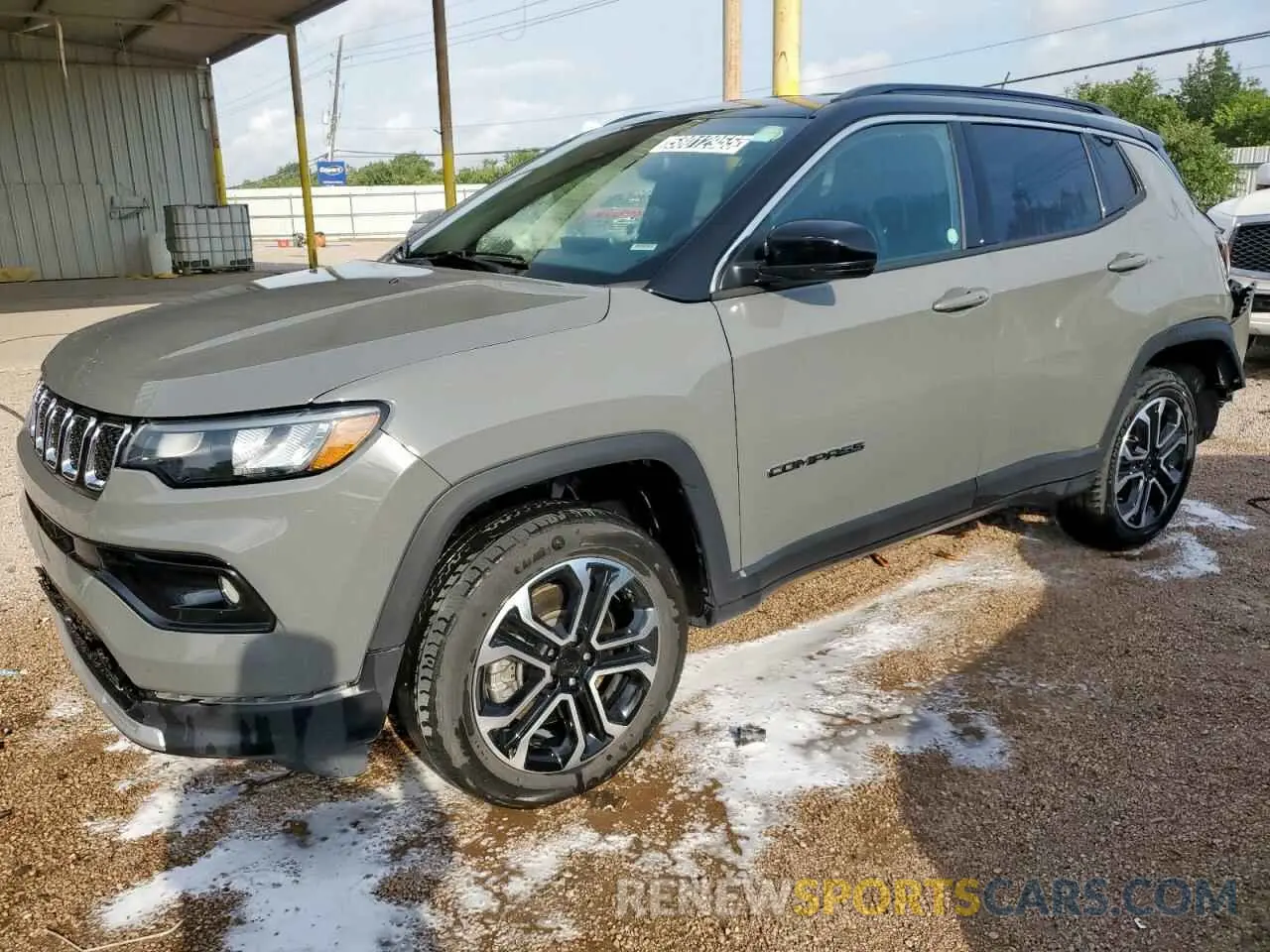 1 Photograph of a damaged car 3C4NJDCN7PT522669 JEEP COMPASS 2023