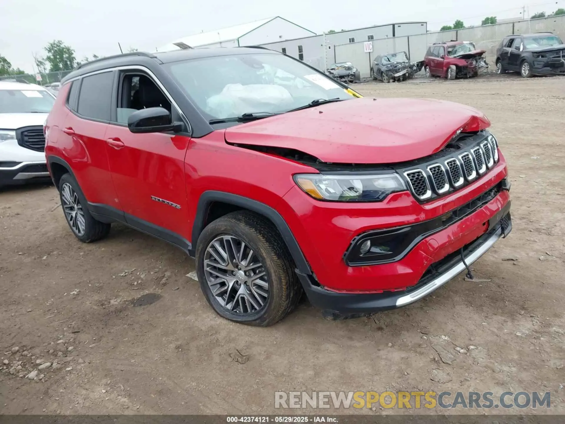 1 Photograph of a damaged car 3C4NJDCN7PT531789 JEEP COMPASS 2023
