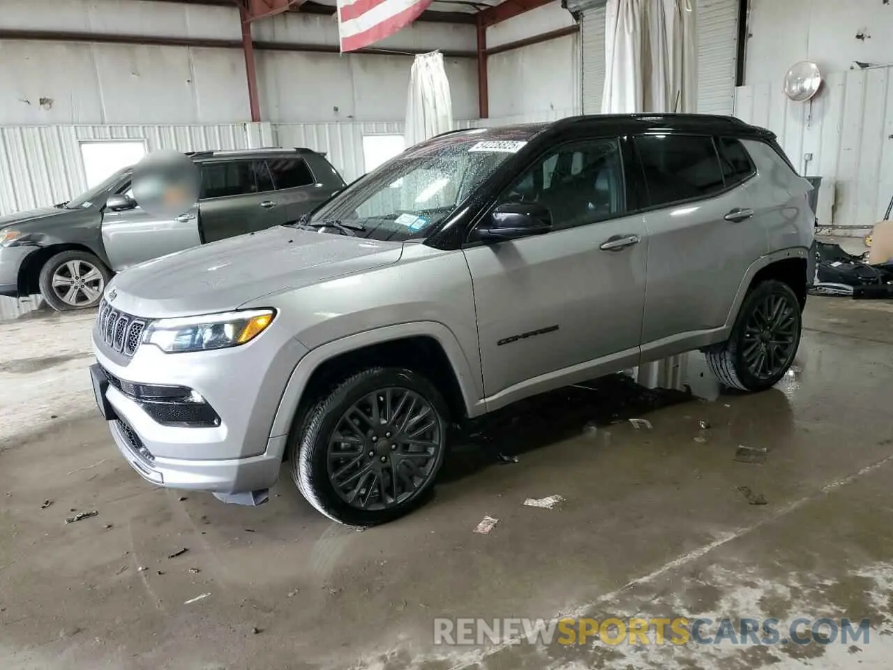 1 Photograph of a damaged car 3C4NJDCN7PT535874 JEEP COMPASS 2023