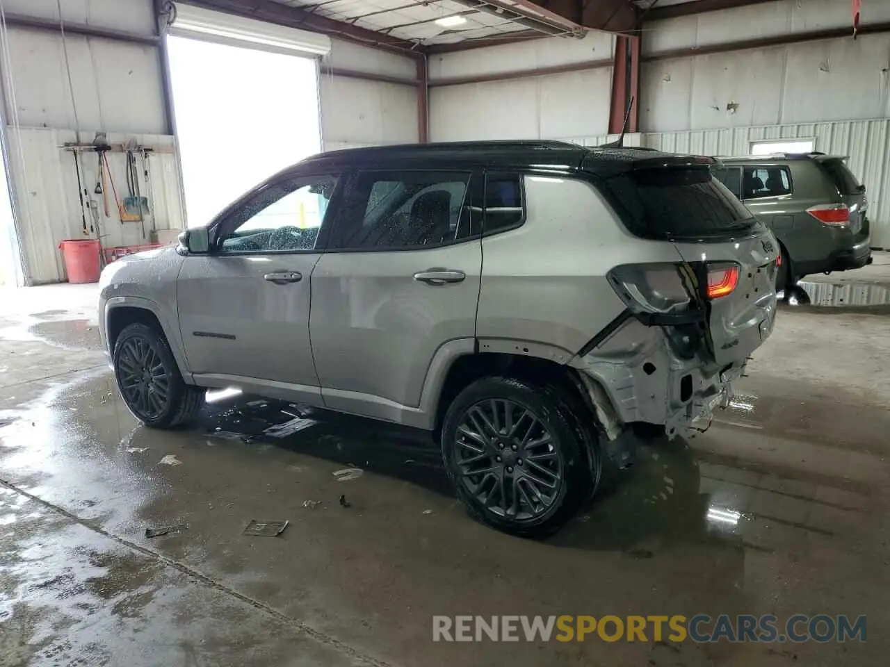 2 Photograph of a damaged car 3C4NJDCN7PT535874 JEEP COMPASS 2023