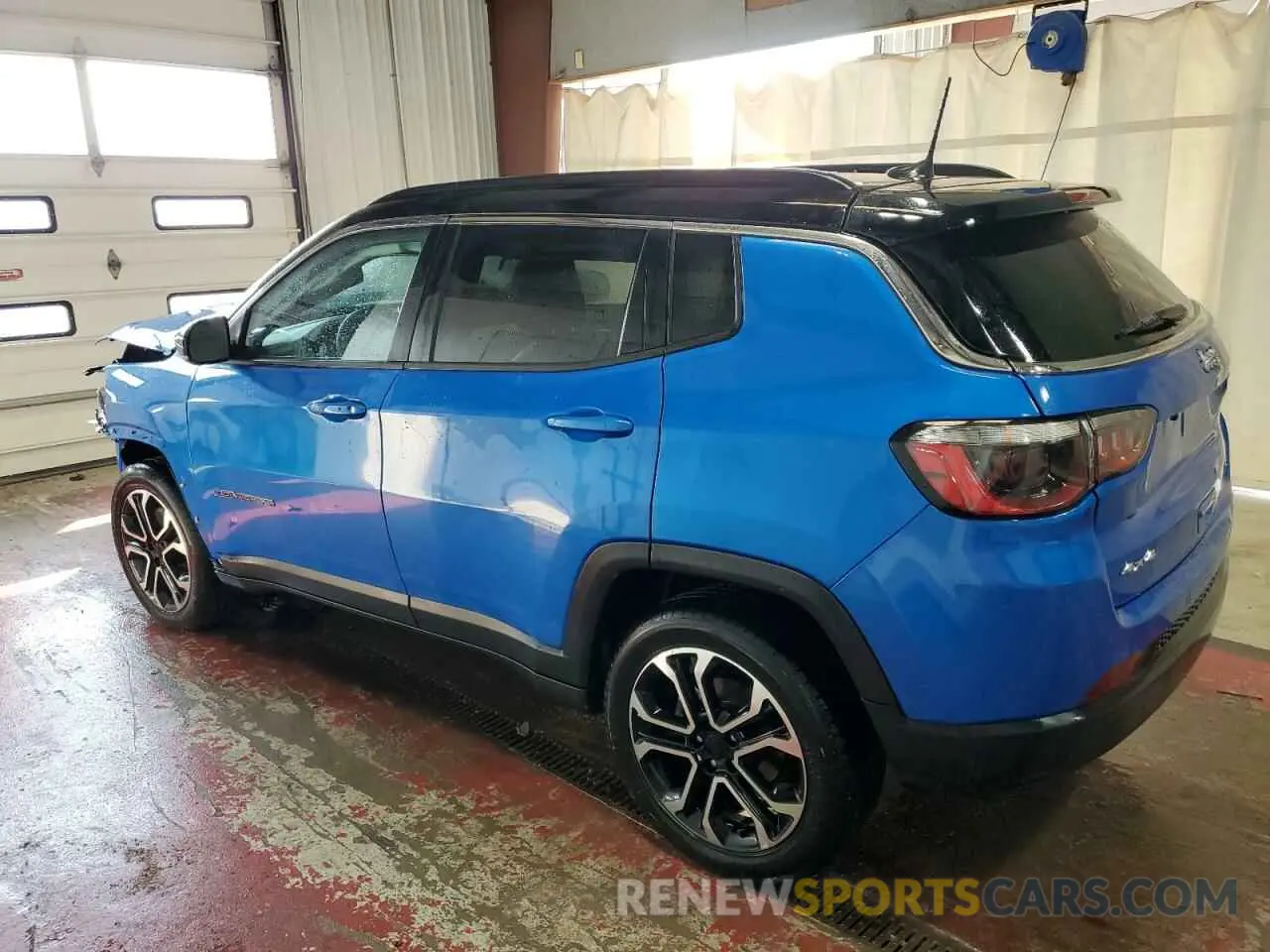 2 Photograph of a damaged car 3C4NJDCN7PT566056 JEEP COMPASS 2023