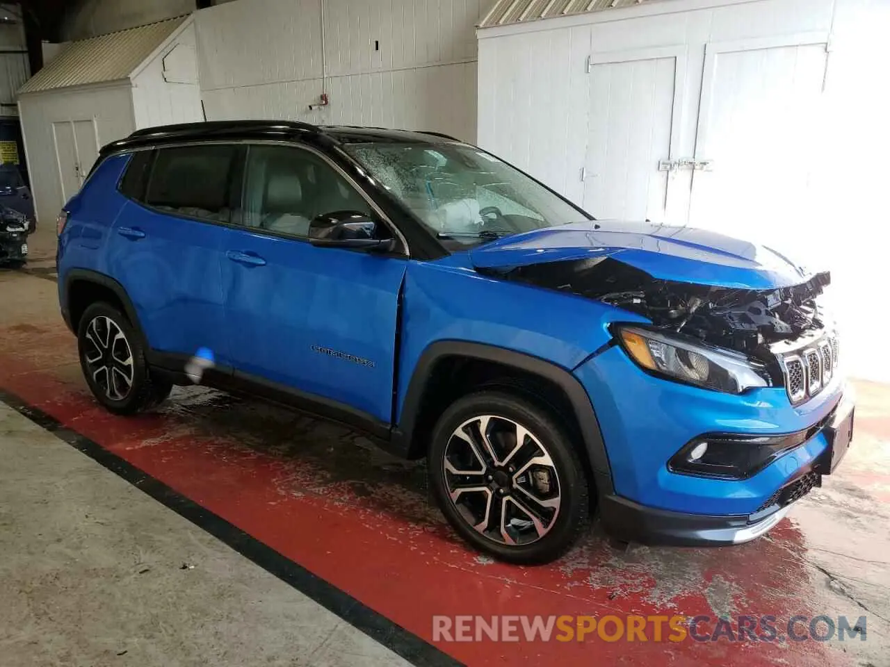 4 Photograph of a damaged car 3C4NJDCN7PT566056 JEEP COMPASS 2023