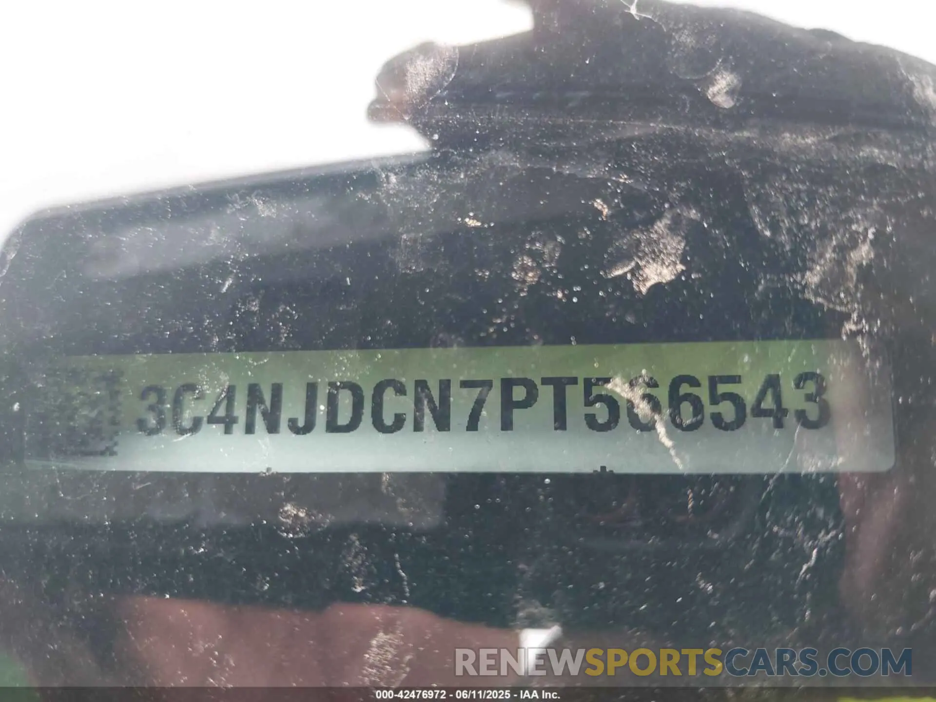 9 Photograph of a damaged car 3C4NJDCN7PT566543 JEEP COMPASS 2023