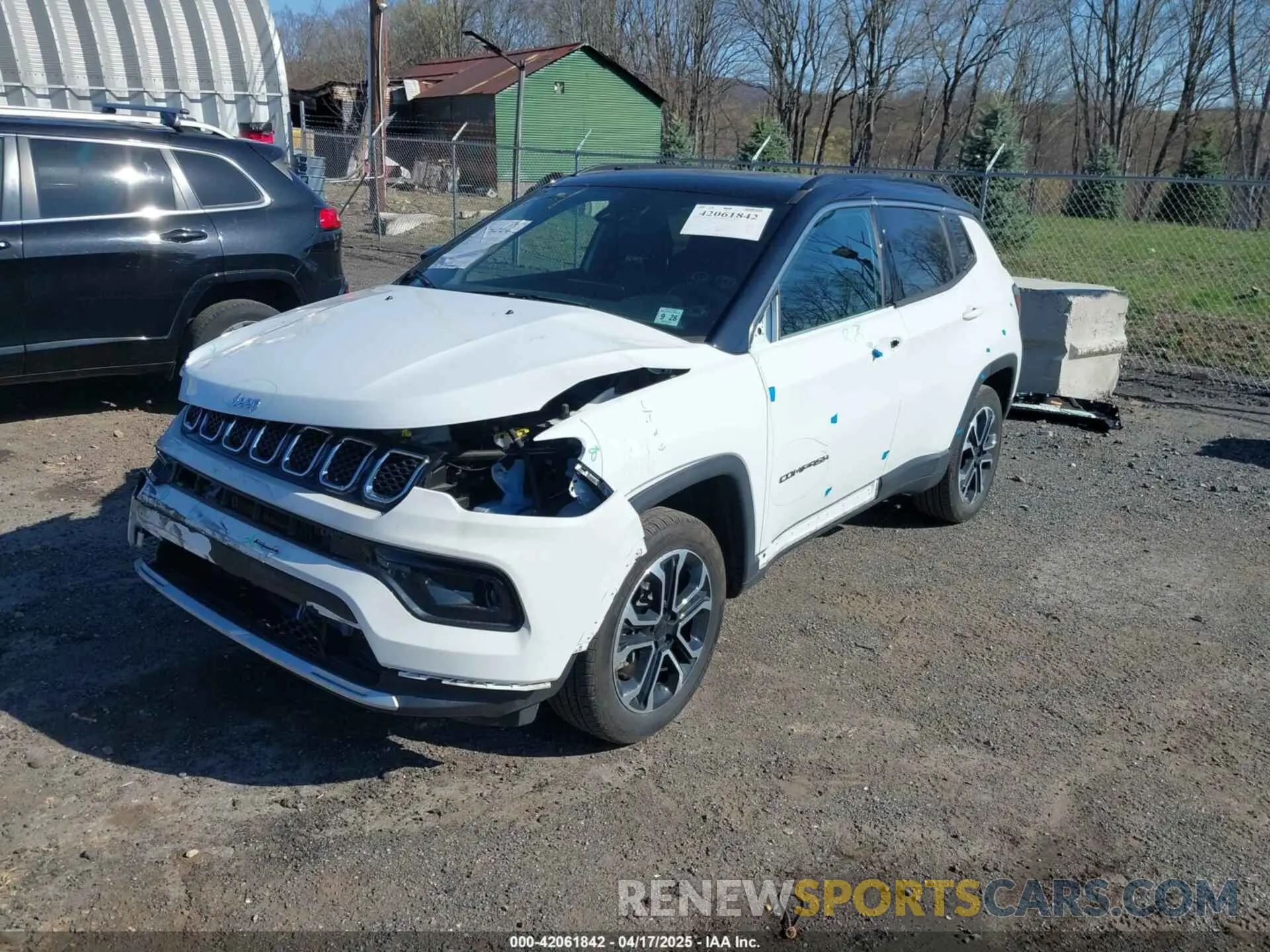 2 Photograph of a damaged car 3C4NJDCN8PT534989 JEEP COMPASS 2023