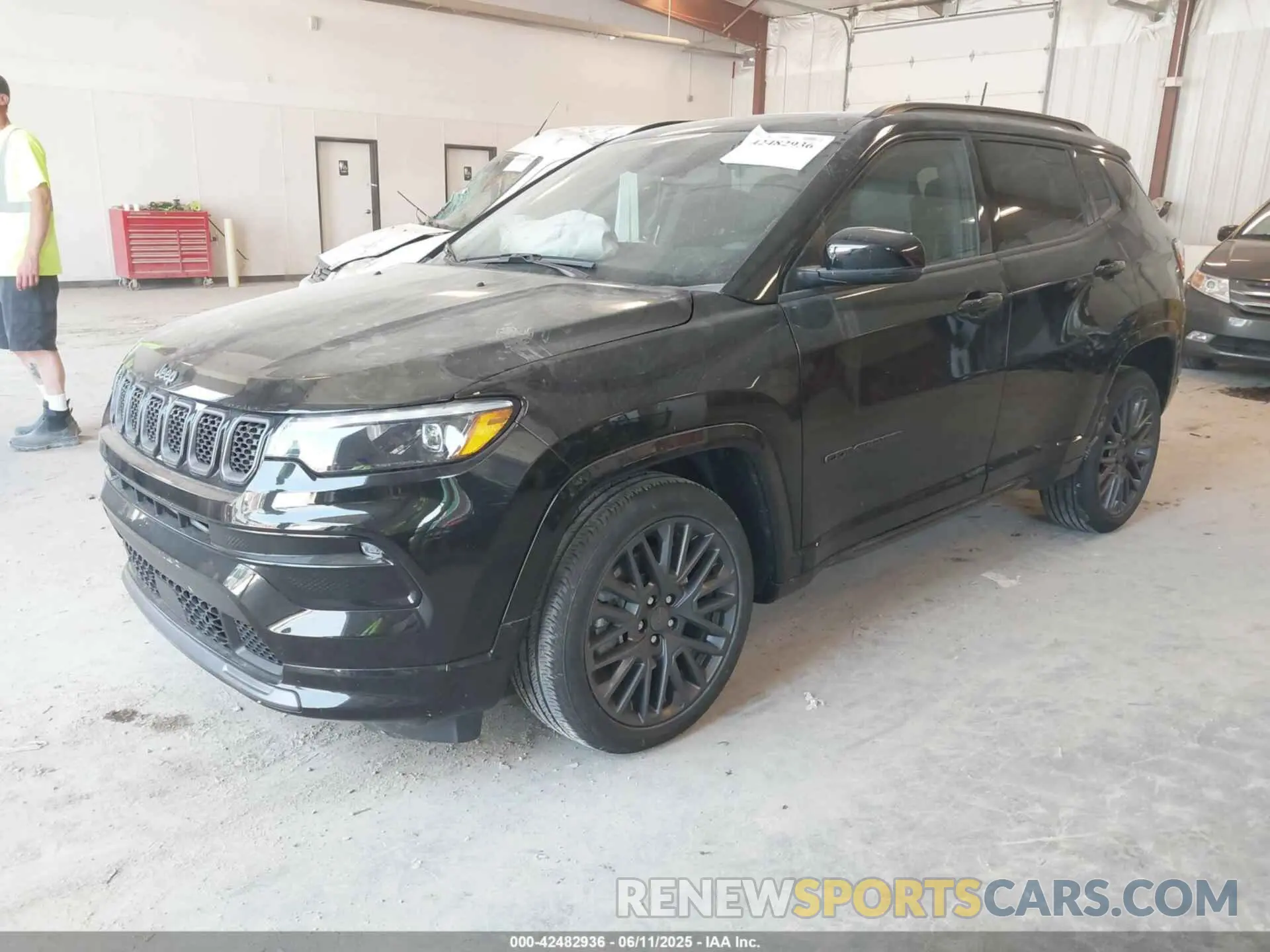 2 Photograph of a damaged car 3C4NJDCN8PT546852 JEEP COMPASS 2023