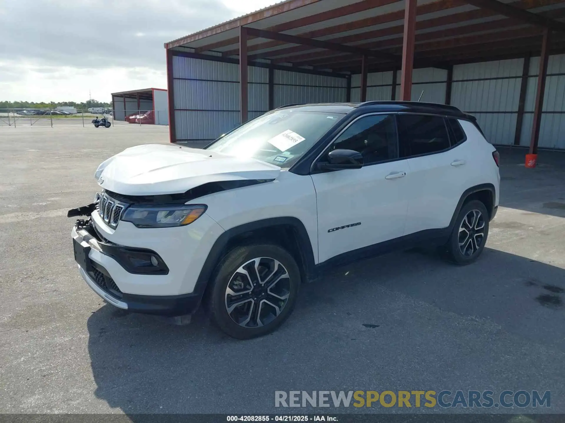 2 Photograph of a damaged car 3C4NJDCN8PT565904 JEEP COMPASS 2023