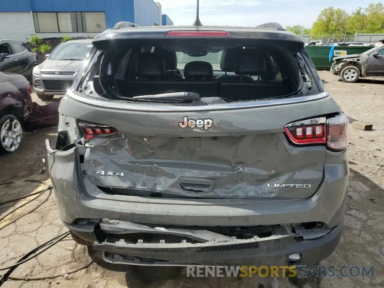 6 Photograph of a damaged car 3C4NJDCN8PT572187 JEEP COMPASS 2023