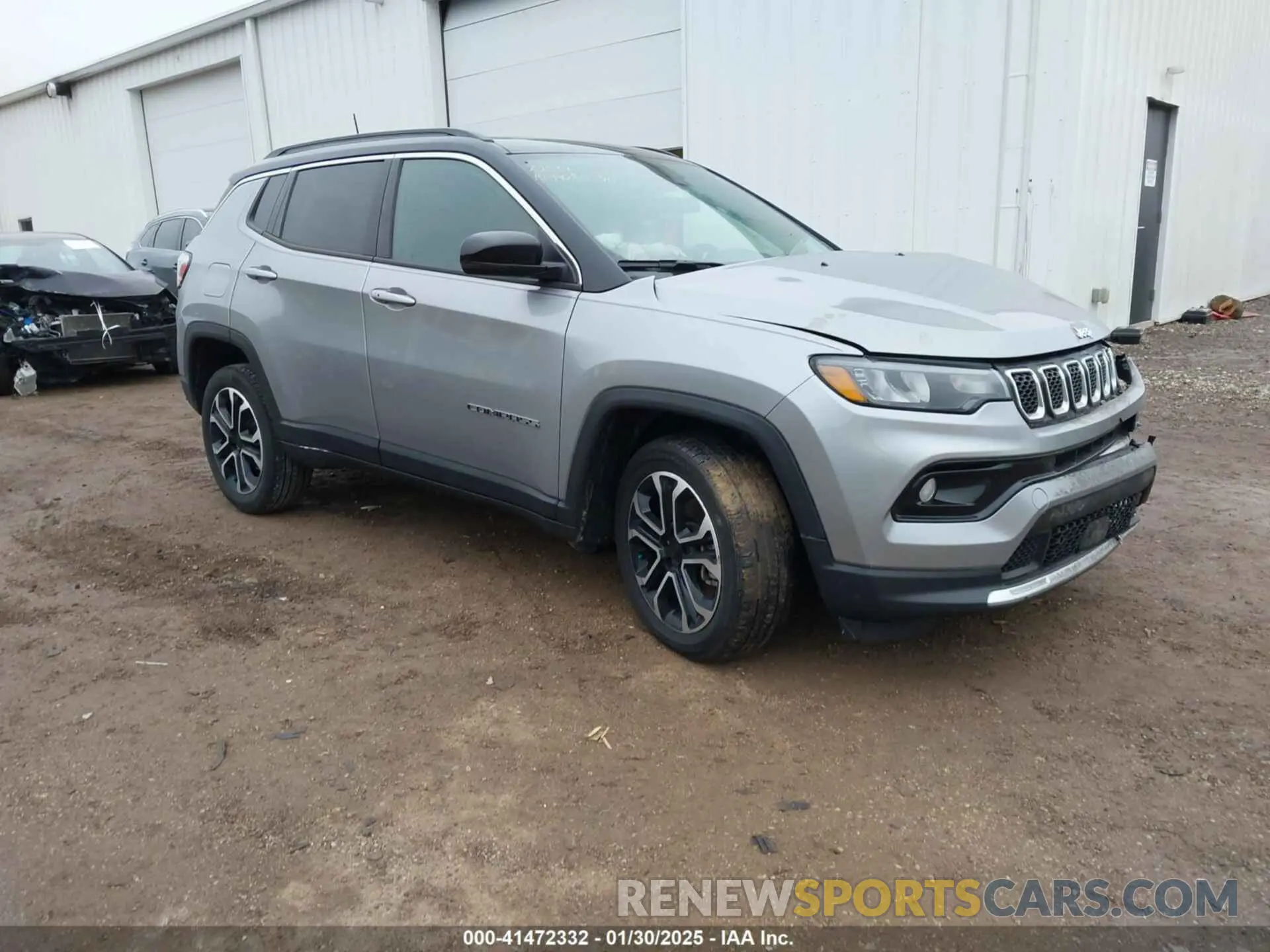 1 Photograph of a damaged car 3C4NJDCN9PT508997 JEEP COMPASS 2023
