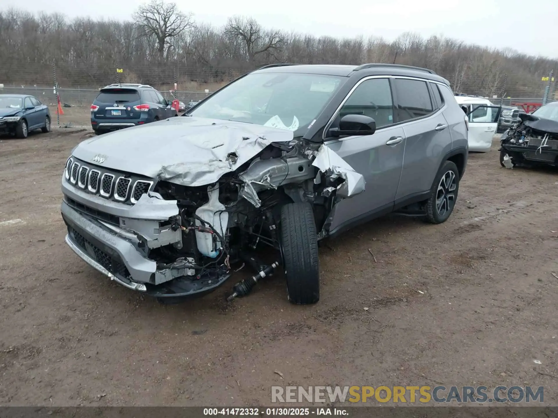 2 Photograph of a damaged car 3C4NJDCN9PT508997 JEEP COMPASS 2023