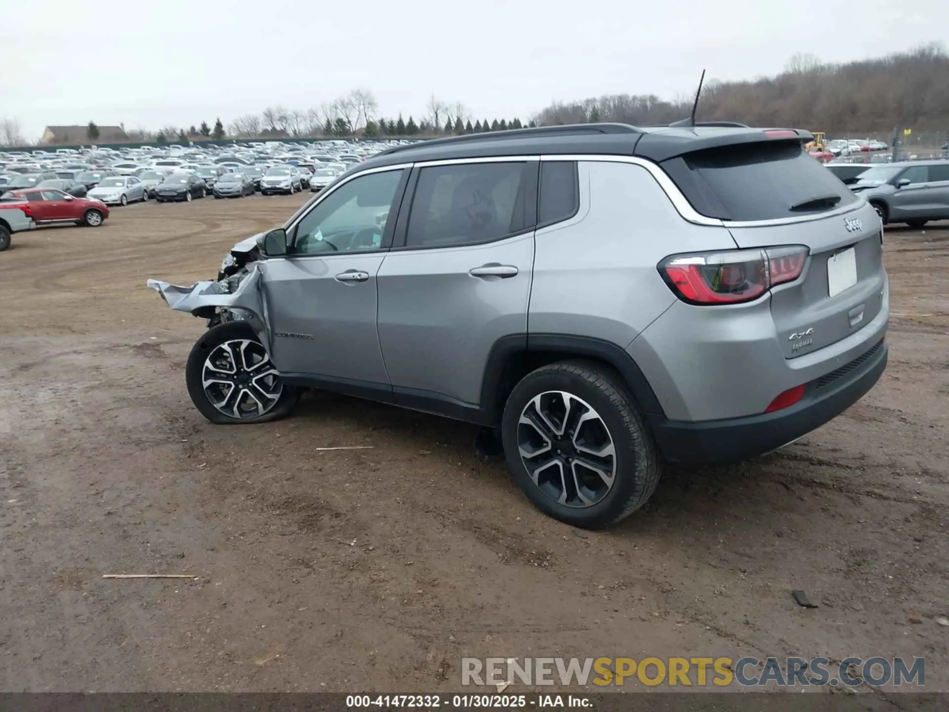 3 Photograph of a damaged car 3C4NJDCN9PT508997 JEEP COMPASS 2023