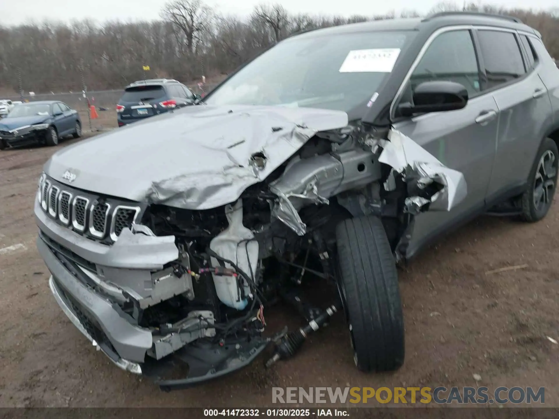6 Photograph of a damaged car 3C4NJDCN9PT508997 JEEP COMPASS 2023