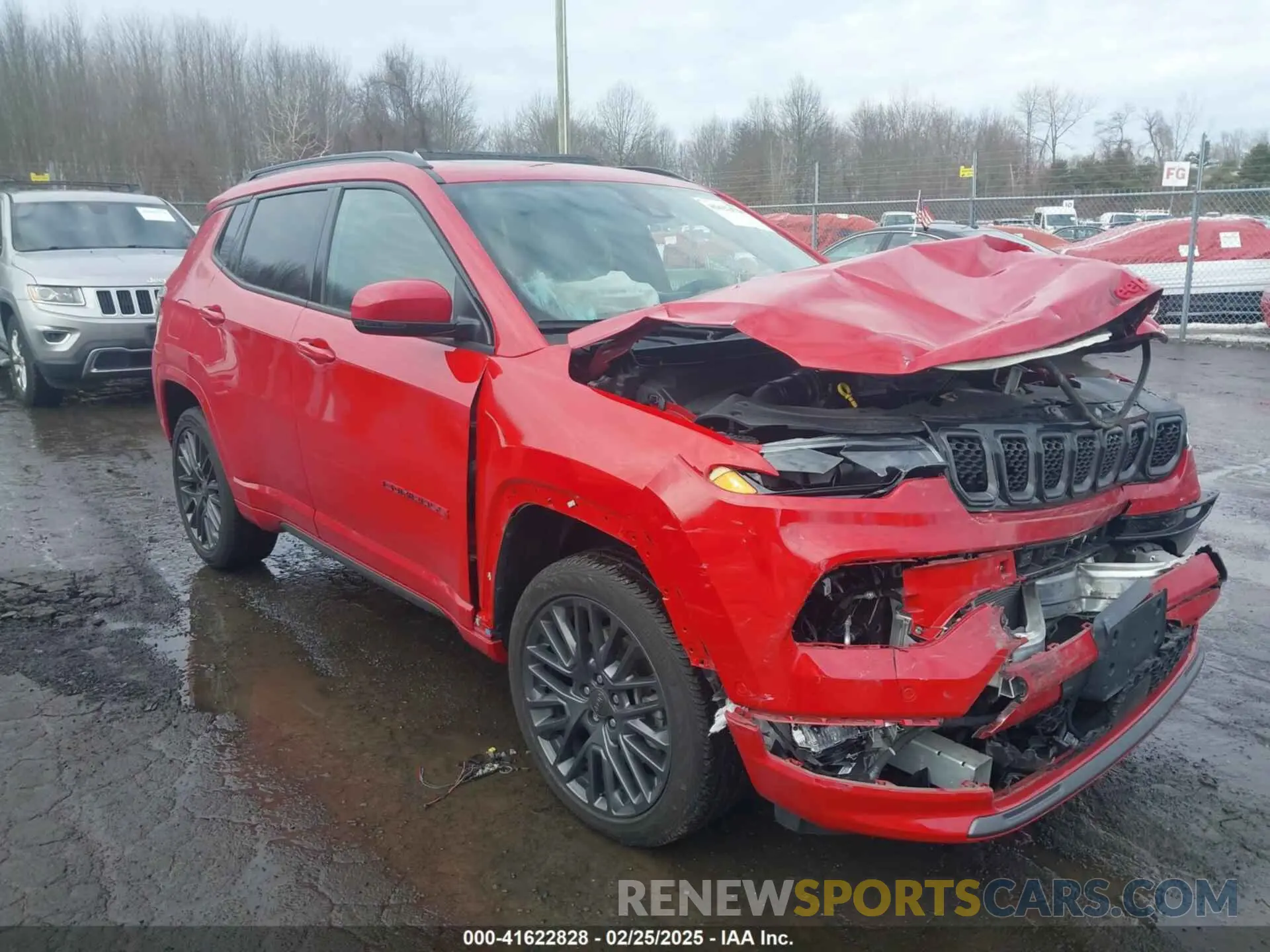 1 Photograph of a damaged car 3C4NJDCN9PT531292 JEEP COMPASS 2023