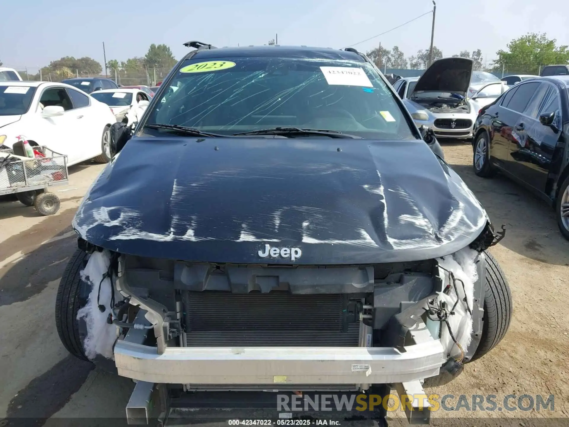 6 Photograph of a damaged car 3C4NJDCN9PT539652 JEEP COMPASS 2023