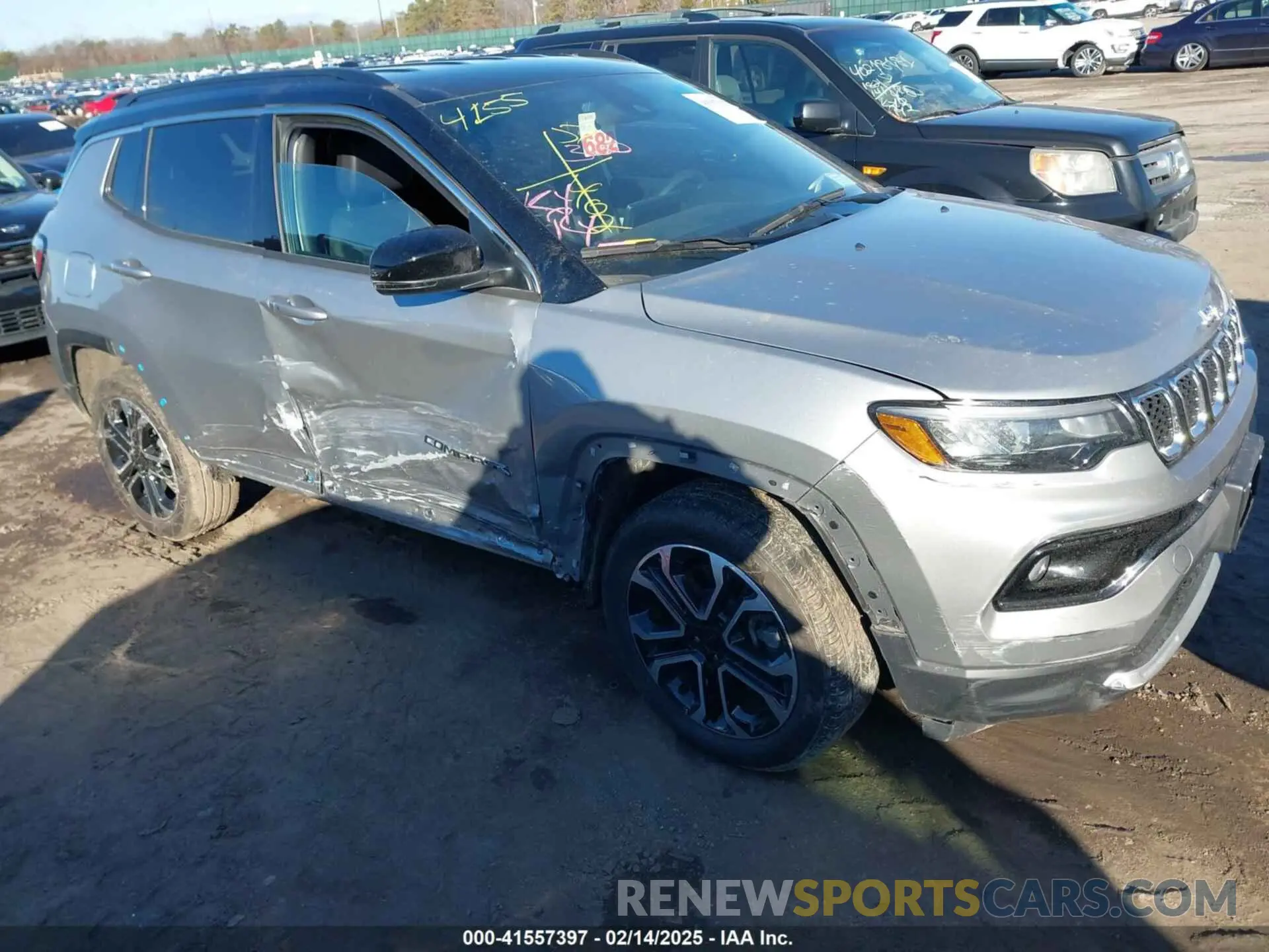 1 Photograph of a damaged car 3C4NJDCN9PT548089 JEEP COMPASS 2023