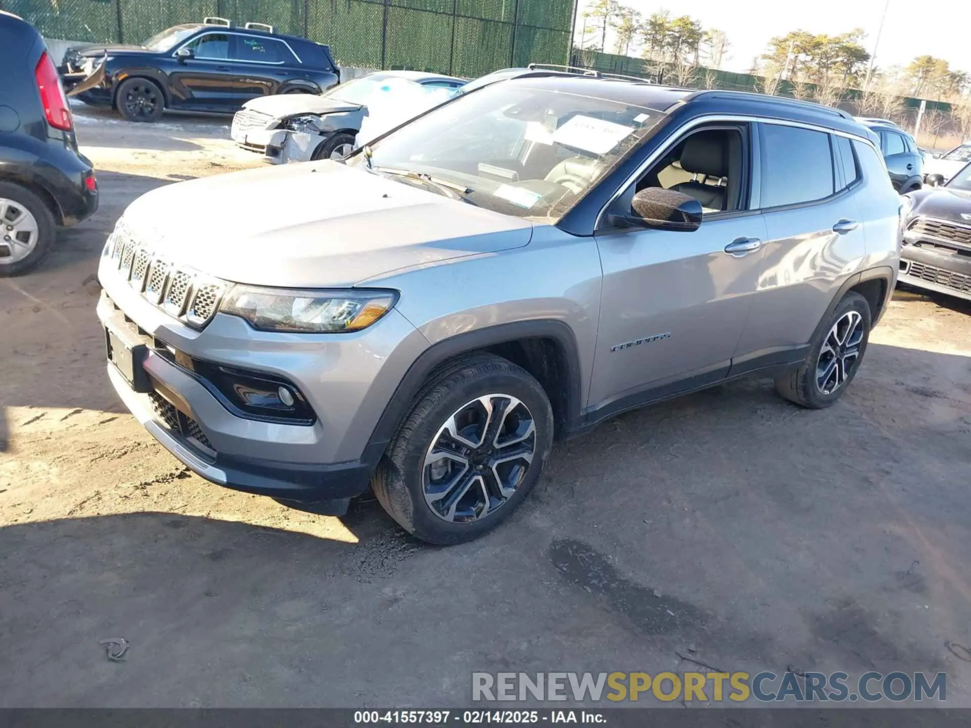 2 Photograph of a damaged car 3C4NJDCN9PT548089 JEEP COMPASS 2023