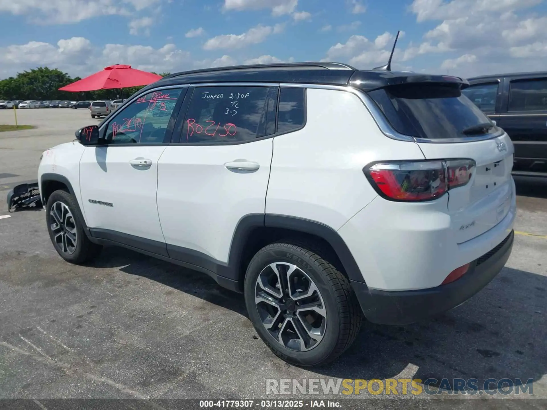 3 Photograph of a damaged car 3C4NJDCN9PT564826 JEEP COMPASS 2023