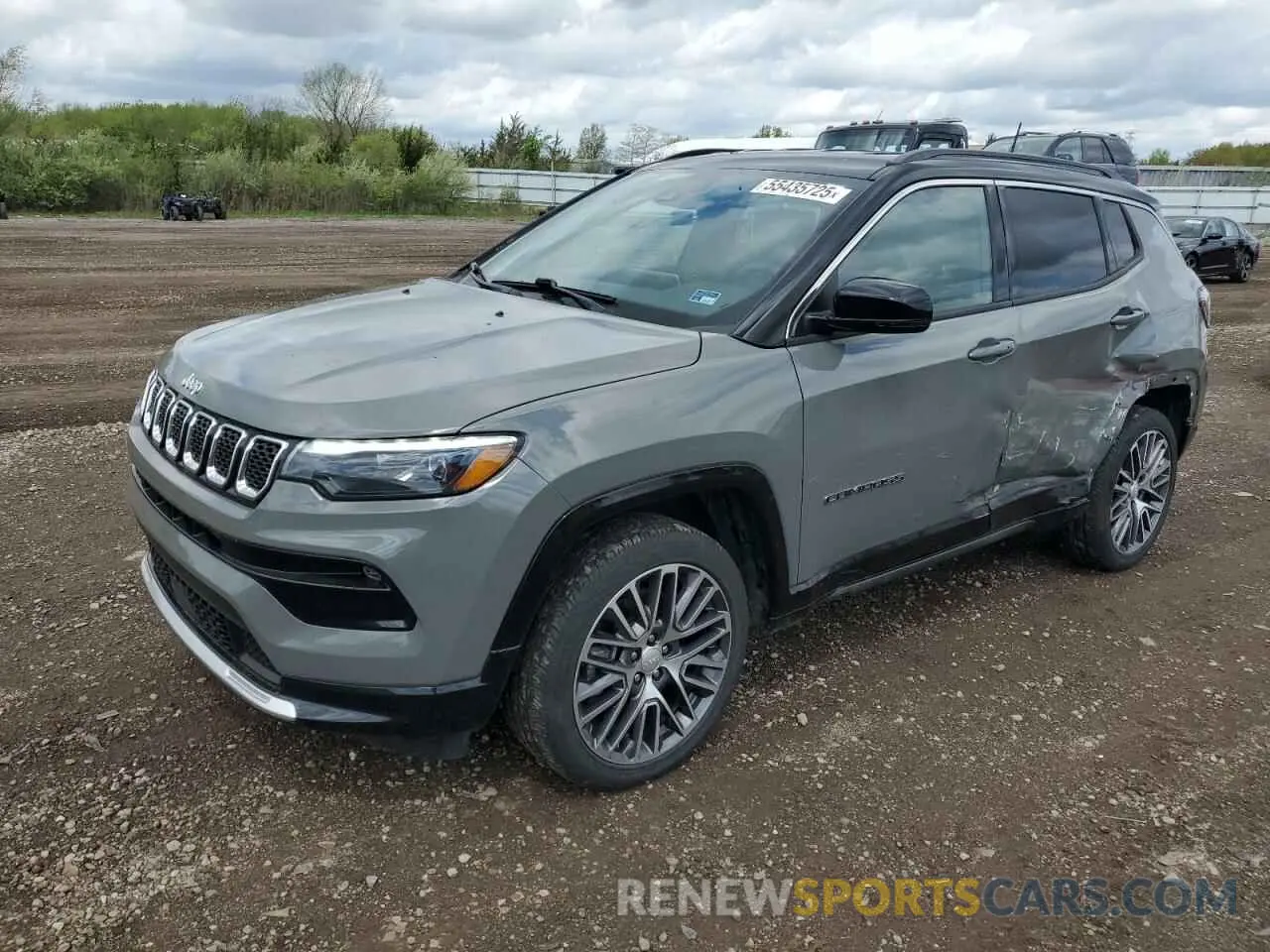 1 Photograph of a damaged car 3C4NJDCNXPT521564 JEEP COMPASS 2023