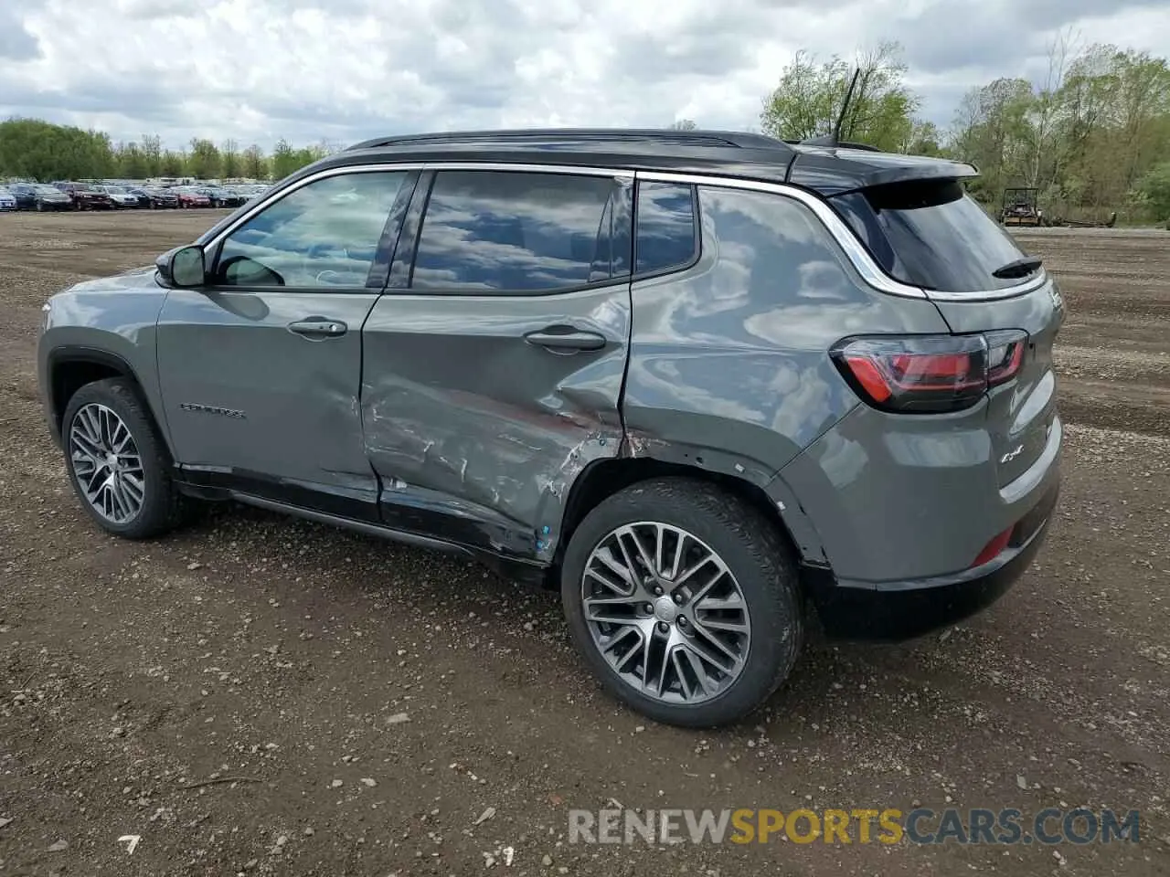 2 Photograph of a damaged car 3C4NJDCNXPT521564 JEEP COMPASS 2023