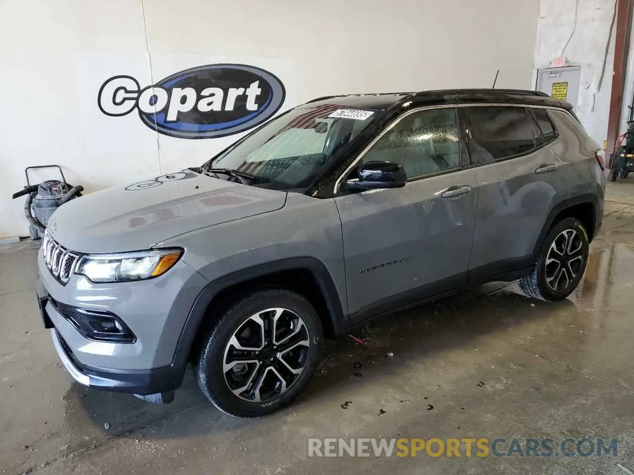 1 Photograph of a damaged car 3C4NJDCNXPT564799 JEEP COMPASS 2023