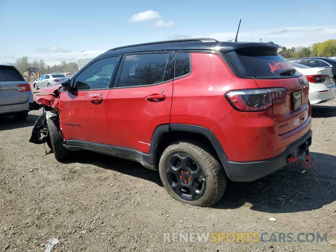 2 Photograph of a damaged car 3C4NJDDN0PT506697 JEEP COMPASS 2023