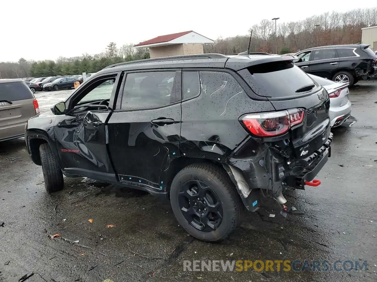 2 Photograph of a damaged car 3C4NJDDN0PT531177 JEEP COMPASS 2023