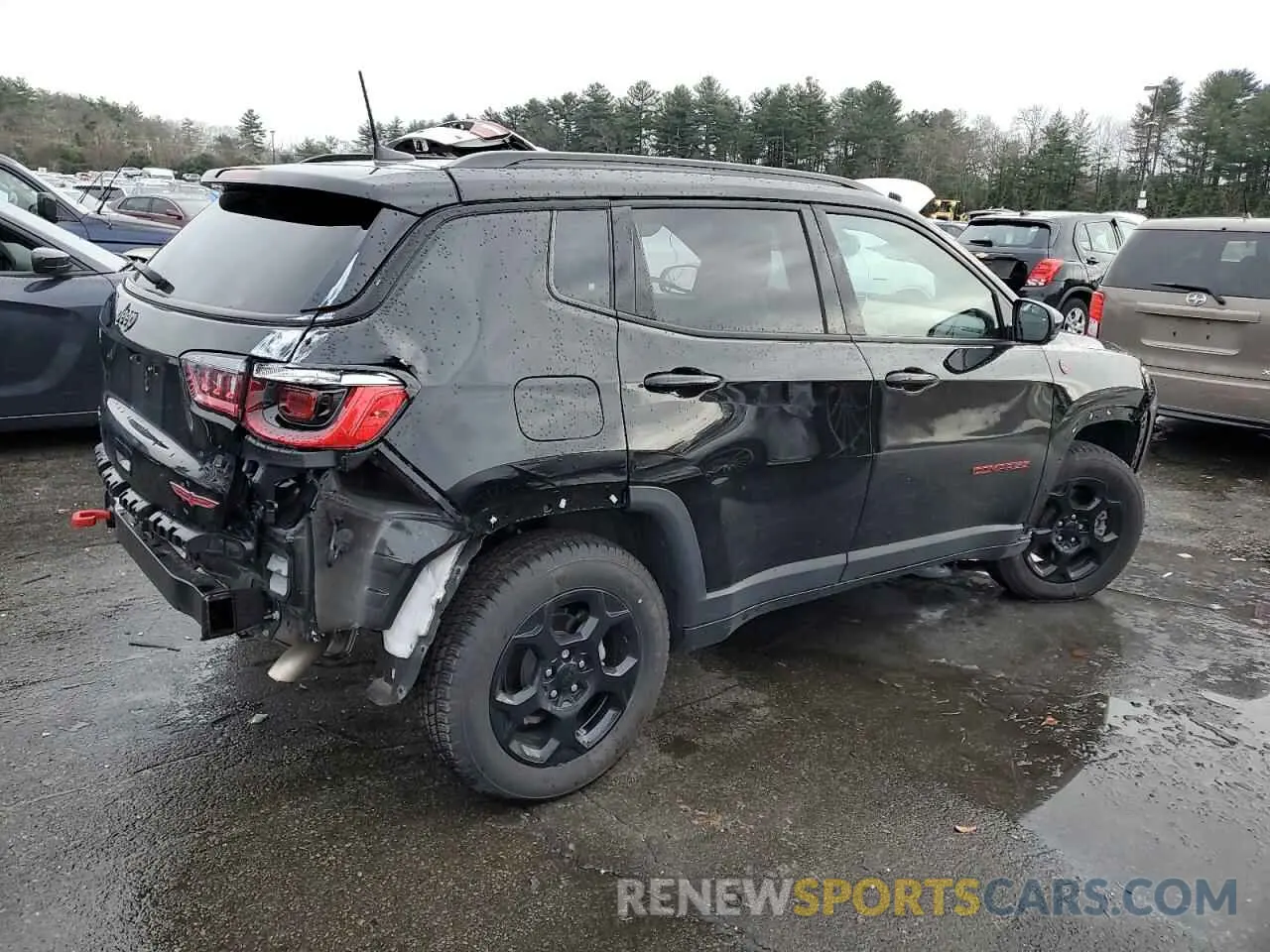 3 Photograph of a damaged car 3C4NJDDN0PT531177 JEEP COMPASS 2023