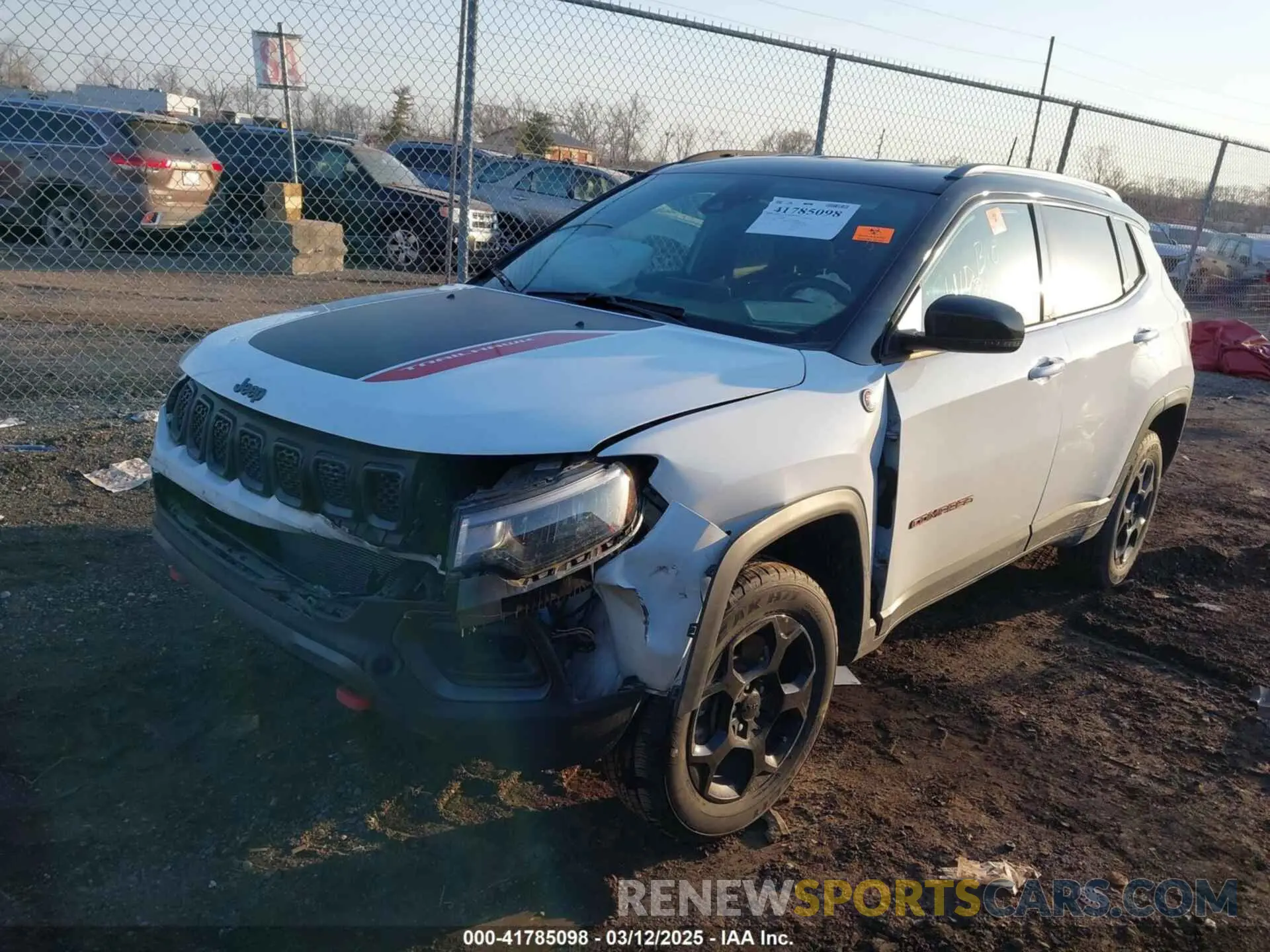 2 Photograph of a damaged car 3C4NJDDN2PT506085 JEEP COMPASS 2023