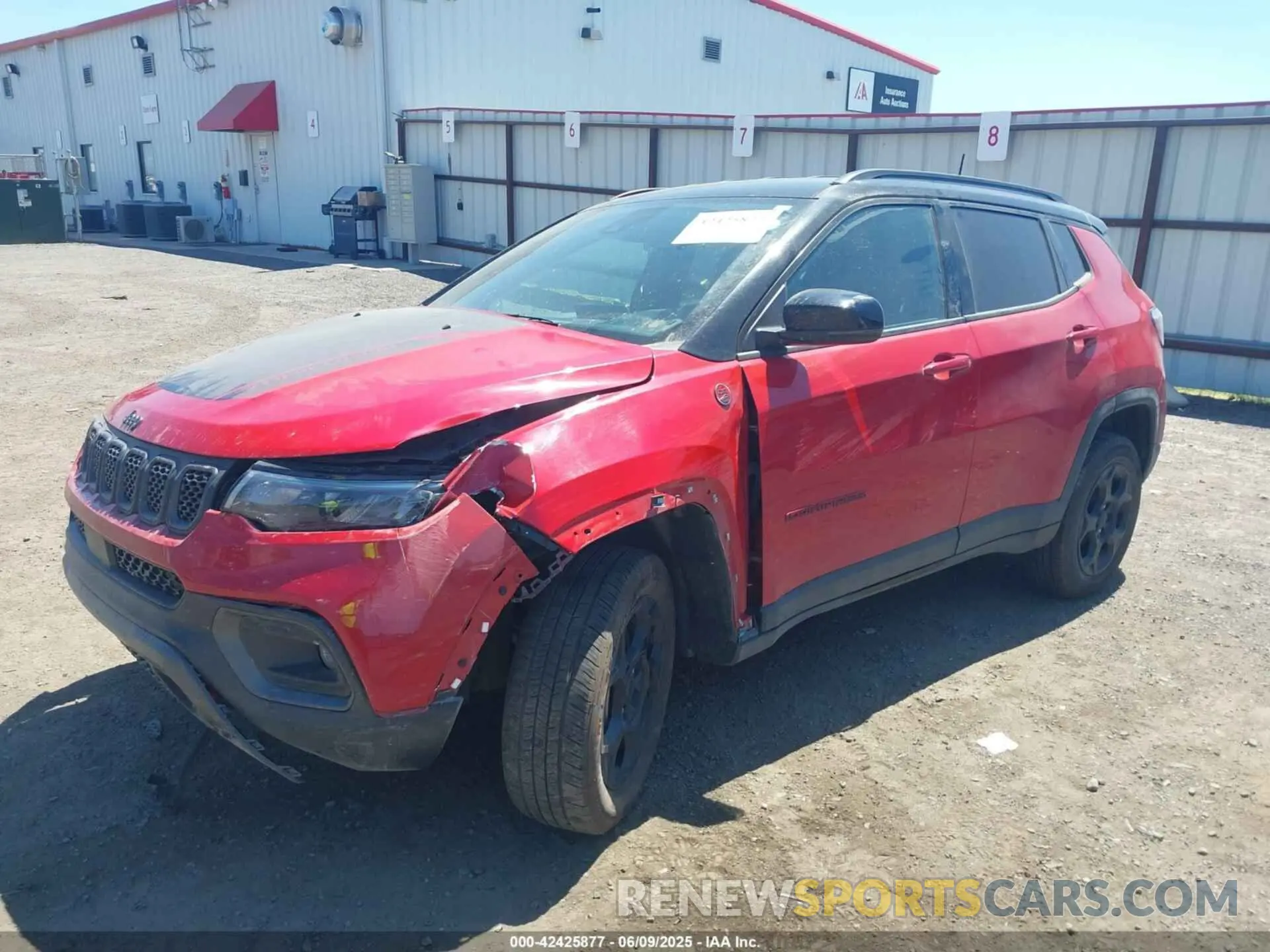 2 Photograph of a damaged car 3C4NJDDN2PT527857 JEEP COMPASS 2023