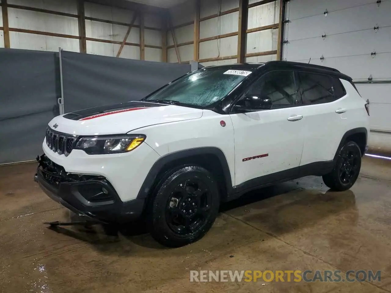 1 Photograph of a damaged car 3C4NJDDN2PT565122 JEEP COMPASS 2023