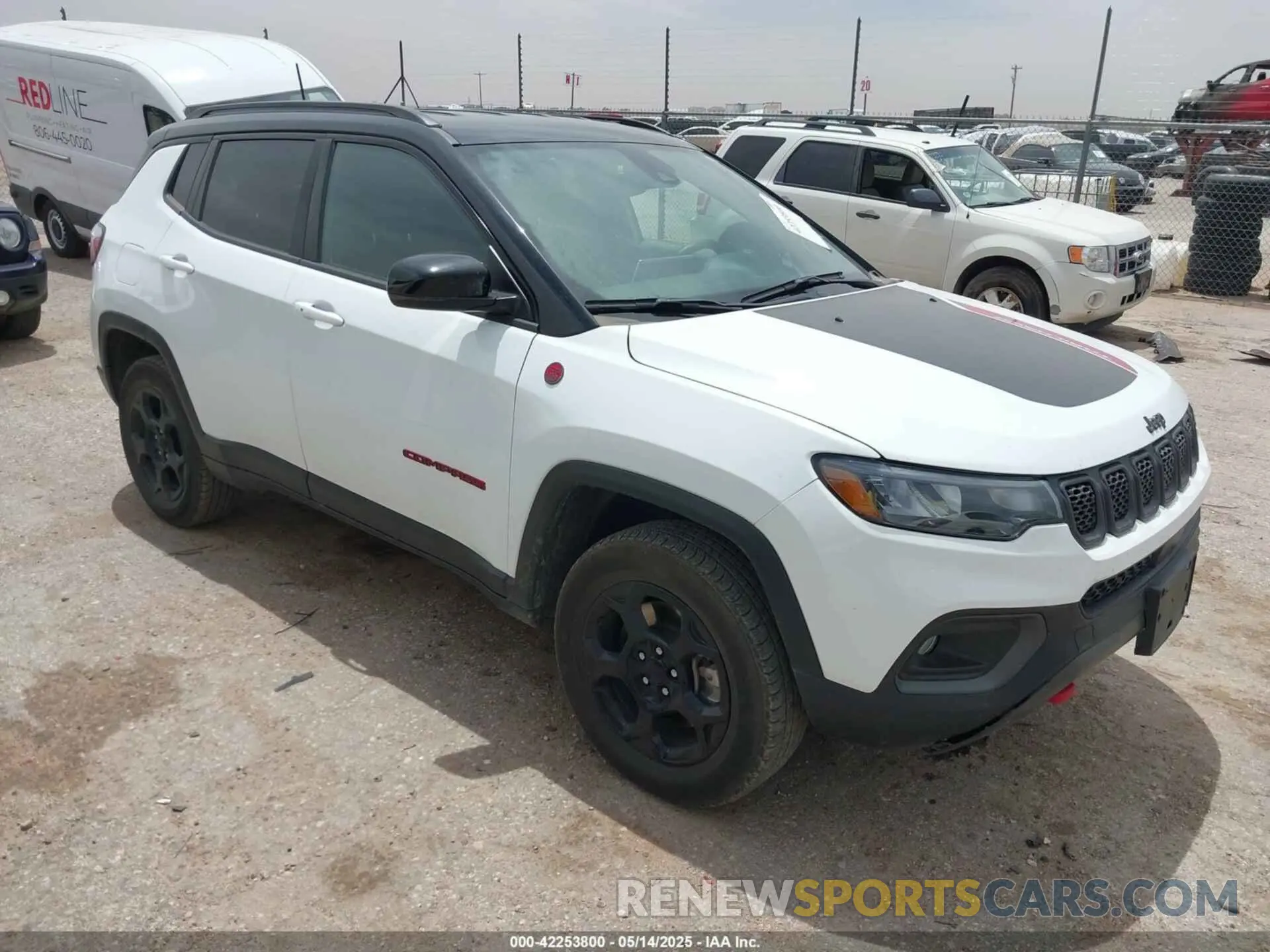 1 Photograph of a damaged car 3C4NJDDN3PT544408 JEEP COMPASS 2023