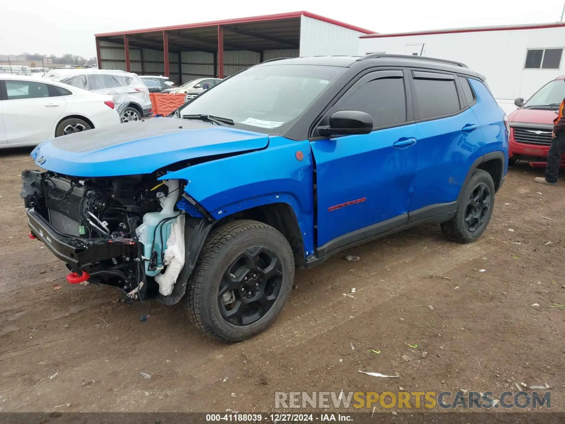 2 Photograph of a damaged car 3C4NJDDN8PT551998 JEEP COMPASS 2023