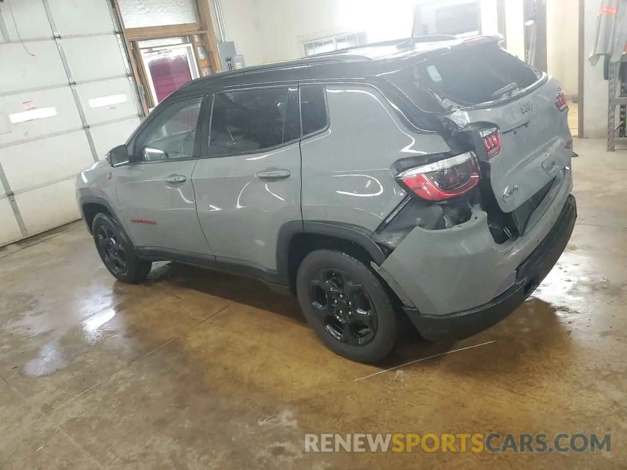 2 Photograph of a damaged car 3C4NJDDN9PT557910 JEEP COMPASS 2023