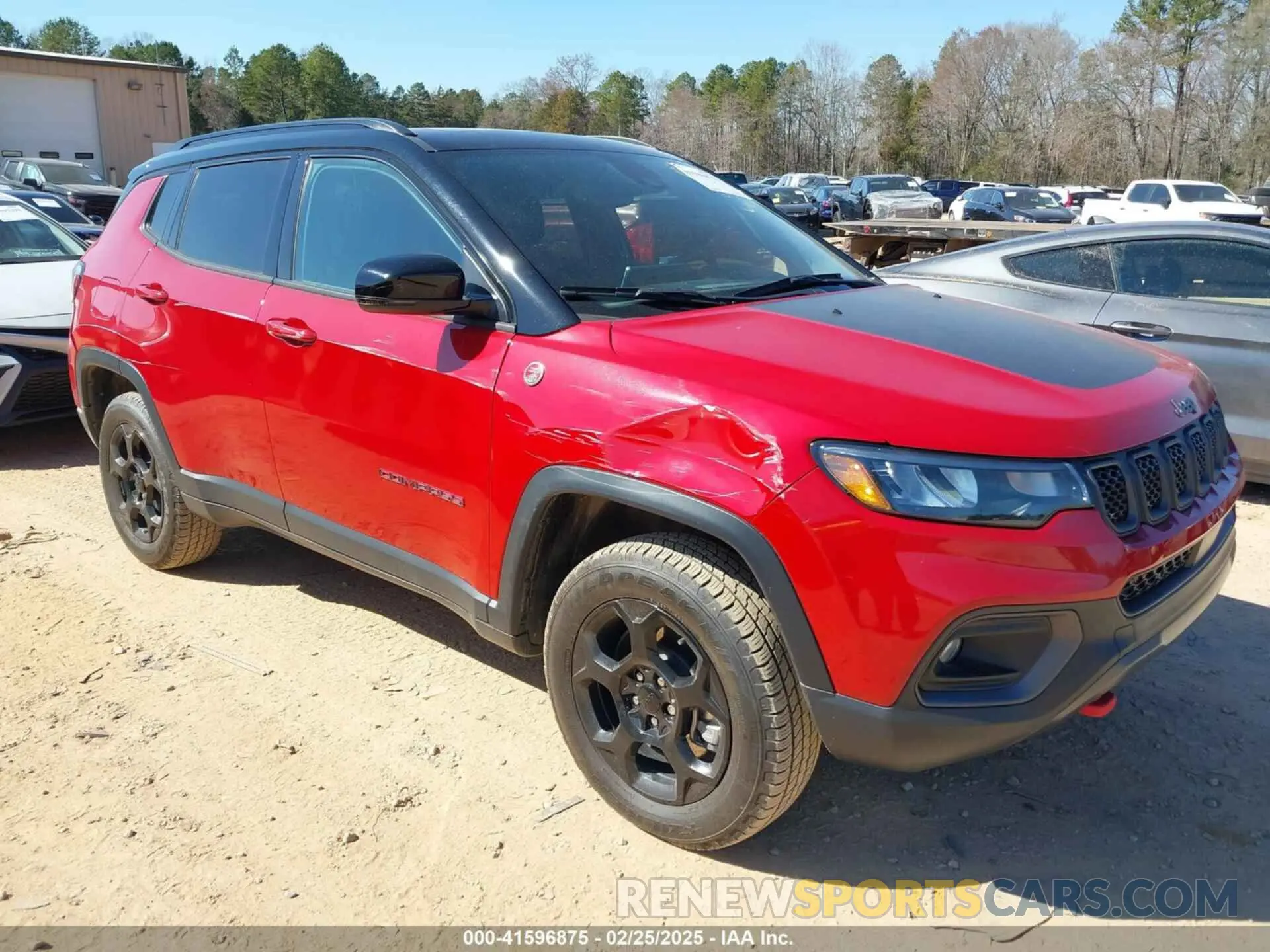 1 Photograph of a damaged car 3C4NJDDNXPT526231 JEEP COMPASS 2023