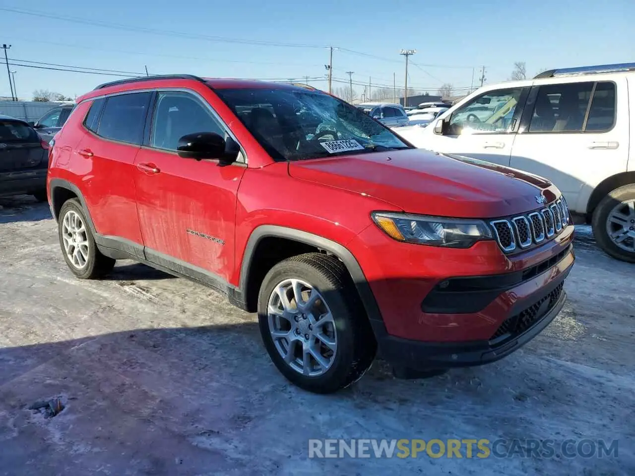 4 Photograph of a damaged car 3C4NJDFN4PT513567 JEEP COMPASS 2023