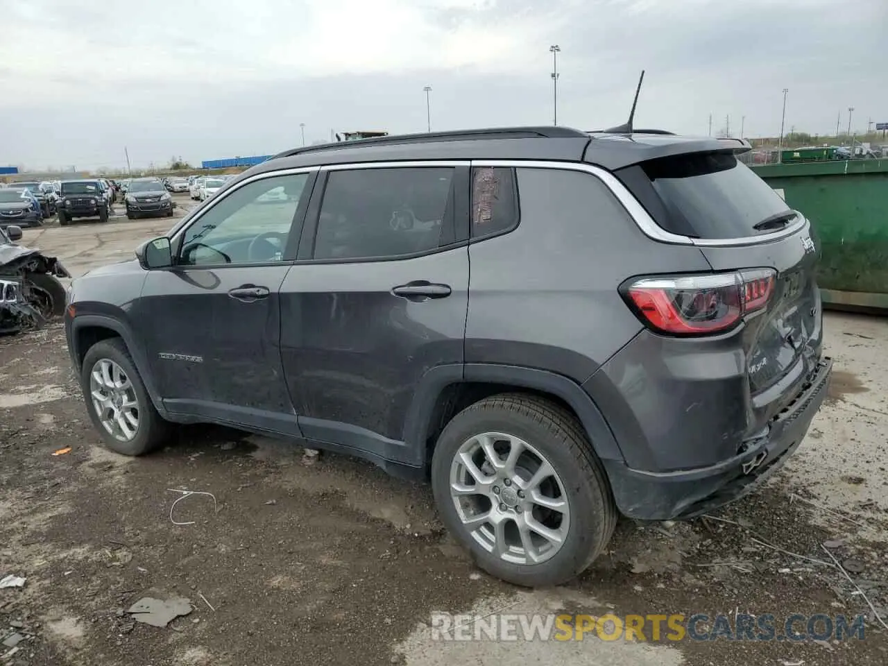 2 Photograph of a damaged car 3C4NJDFN6PT504143 JEEP COMPASS 2023