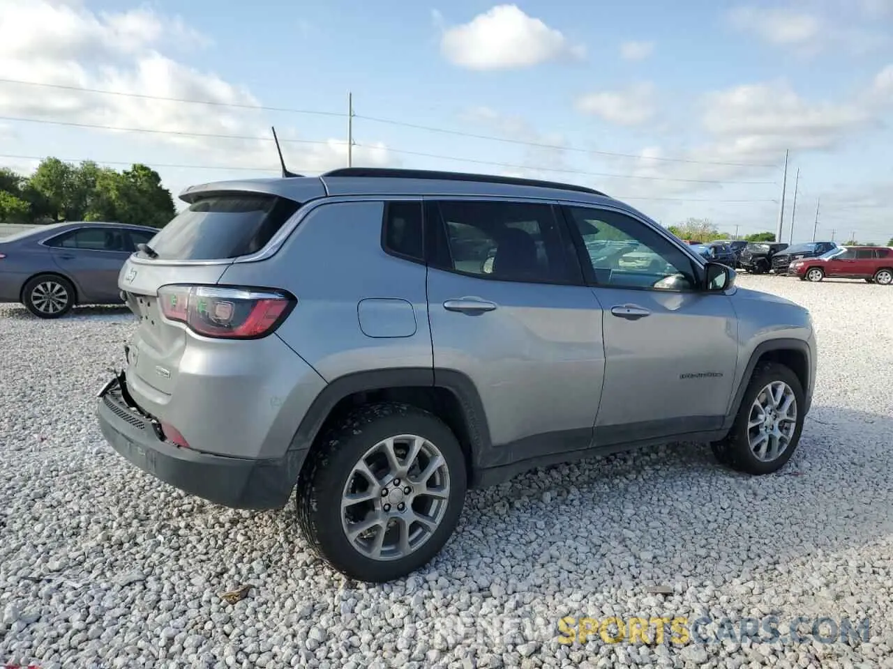 3 Photograph of a damaged car 3C4NJDFN6PT513828 JEEP COMPASS 2023