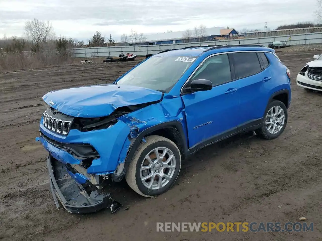 1 Photograph of a damaged car 3C4NJDFN7PT504040 JEEP COMPASS 2023