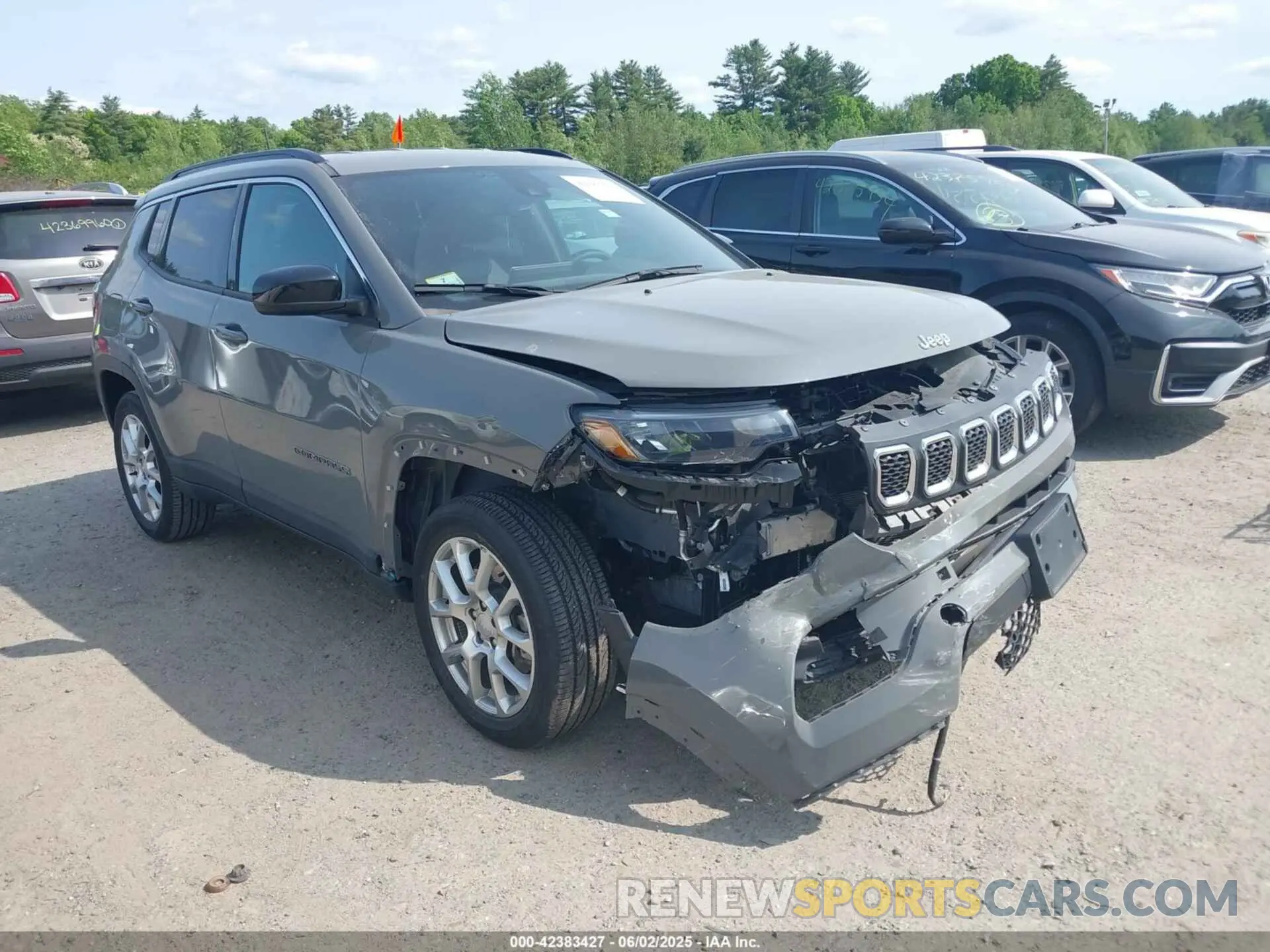 1 Photograph of a damaged car 3C4NJDFN8PT531229 JEEP COMPASS 2023