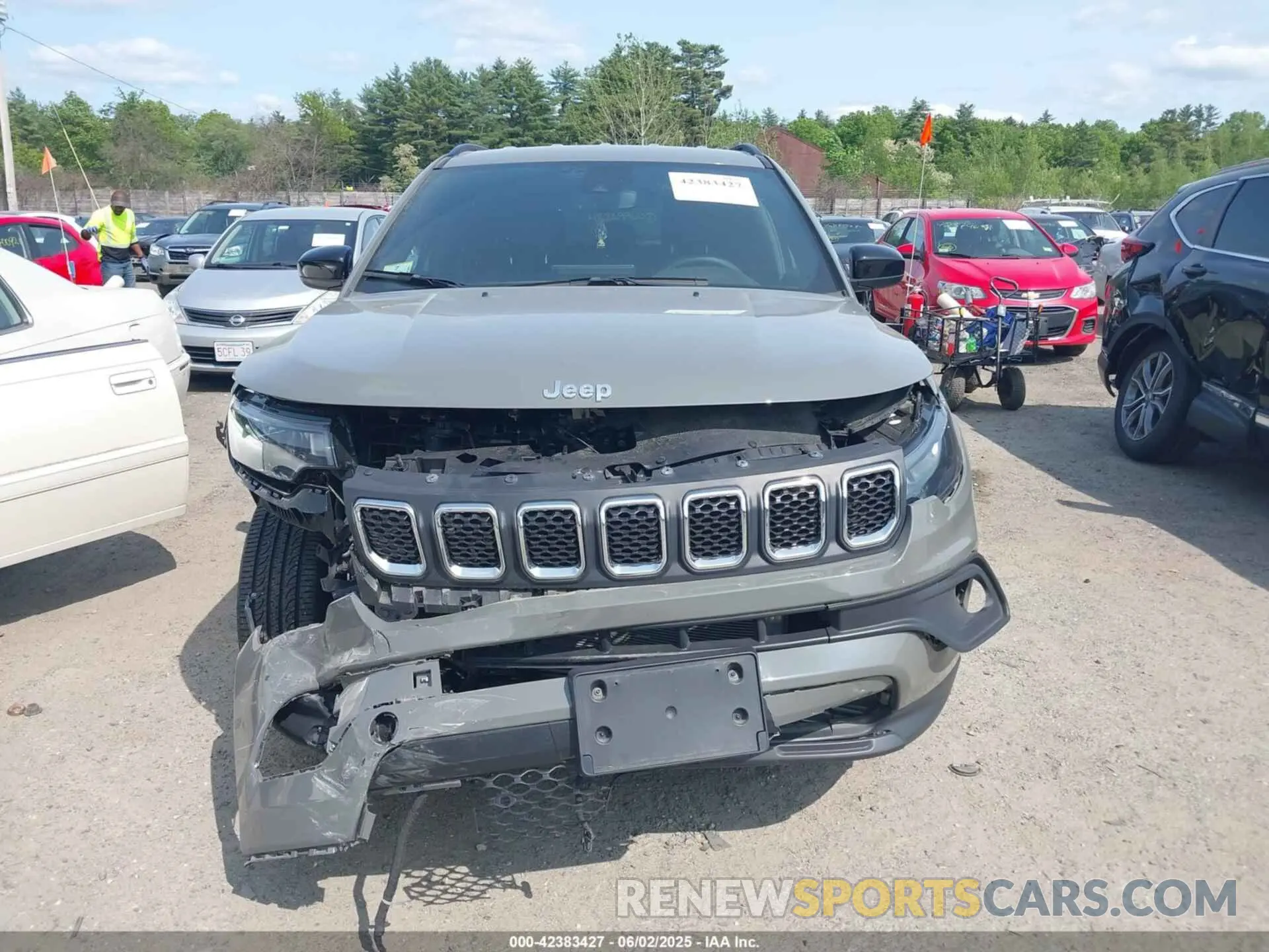 12 Photograph of a damaged car 3C4NJDFN8PT531229 JEEP COMPASS 2023